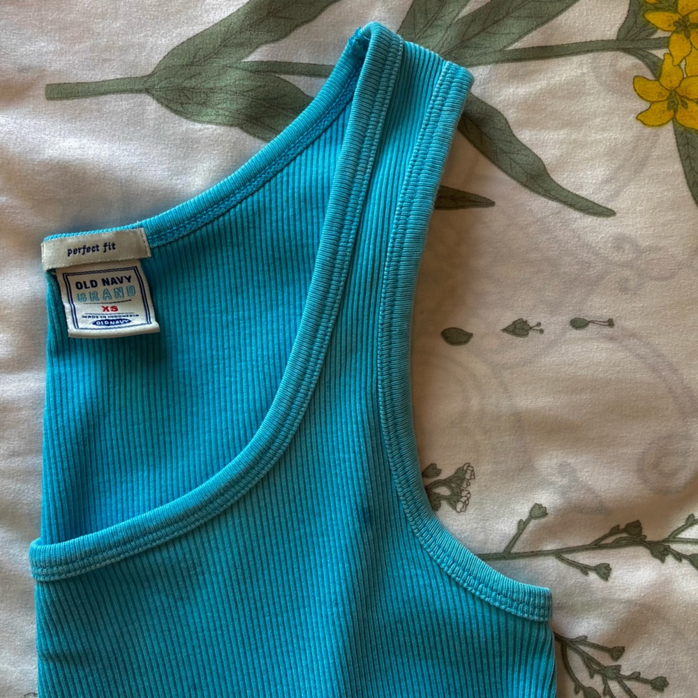 Simple black tank top for layering or as is in Good Condition
